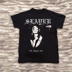 ⚡️⚡️SLAYER⚡️⚡️ Black T-Shirt,The Chosen One.